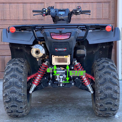 Honda Foreman Rubicon License Plate Bracket