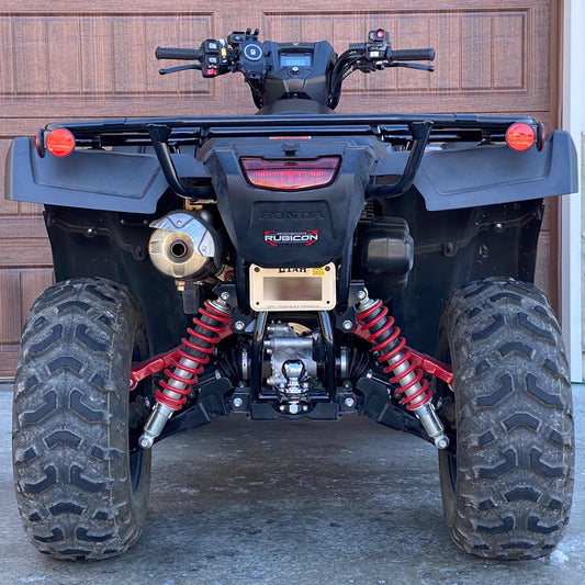 Honda Rubicon License Plate Bracket